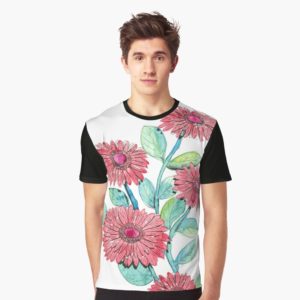 Gerberas - Redbubble t-shirt