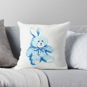 Blue Bear - Redbubble pillow