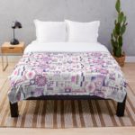 Hearts and Diamonds Sampler - Redbubble Duvet Cover