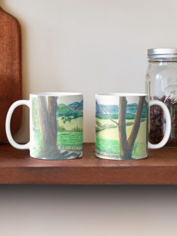 Megalong Valley from Dry Ridge Estate 73275822-classic-mug